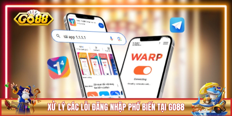 Xử lý các lỗi đăng nhập phổ biến tại GO88