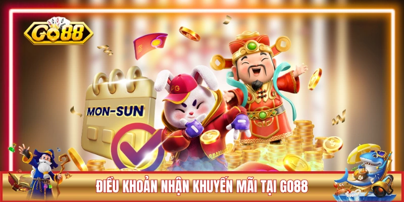 Điều khoản nhận khuyến mãi tại cổng game GO88